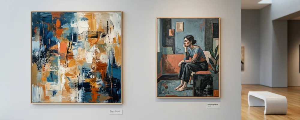 oeuvre abstraite ou figurative