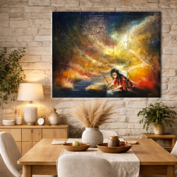 Petite fille au bâton – Image 2