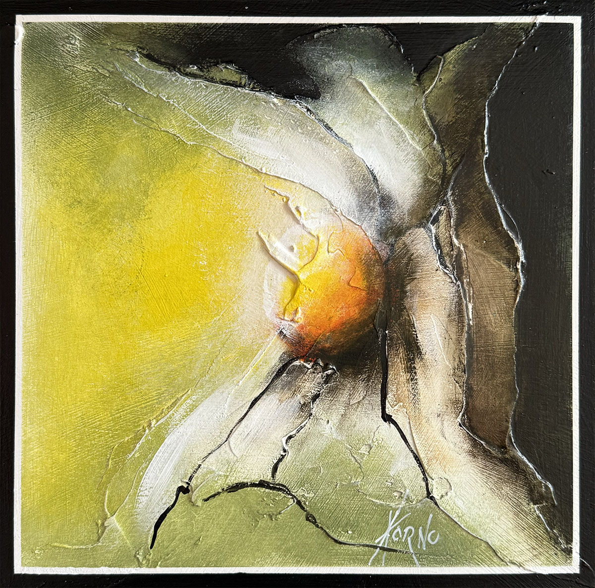 Le jardinier, fleur